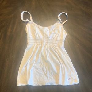 Hollister Girls White Tank Top Size Small